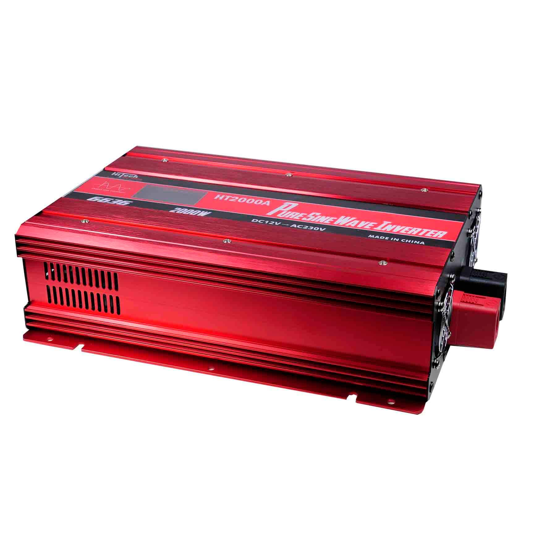 2000 Watt Pure Sine Wave Inverter with Mains Transfer Switch